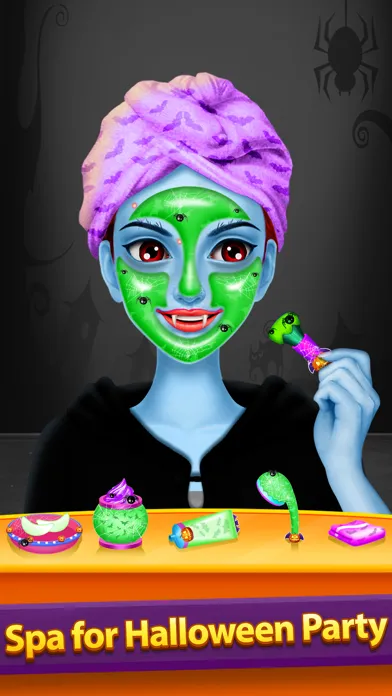 Скриншоты Halloween Makeover Salon Games