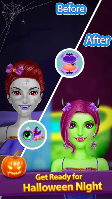 Скриншоты Halloween Makeover Salon Games