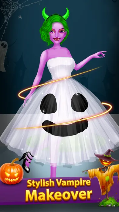 Скриншоты Halloween Makeover Salon Games