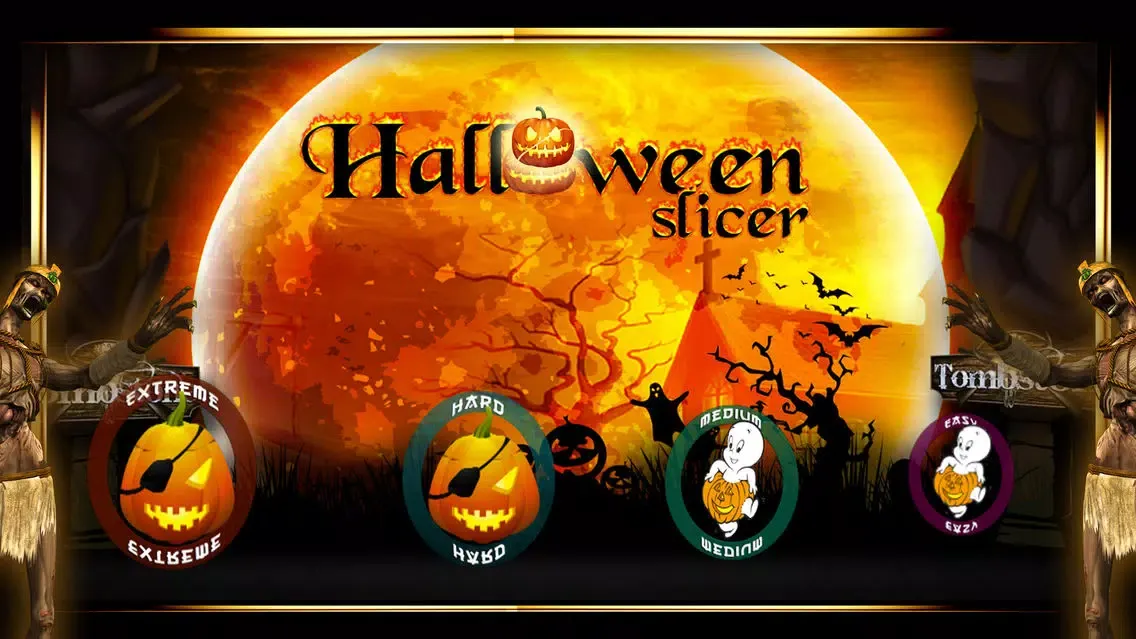 Скриншоты Halloween Scary Pumpkin And Ghost Slicer