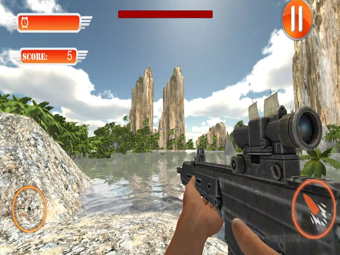 Tangkapan skrin Coast Guard Sniper Shooter iPad 