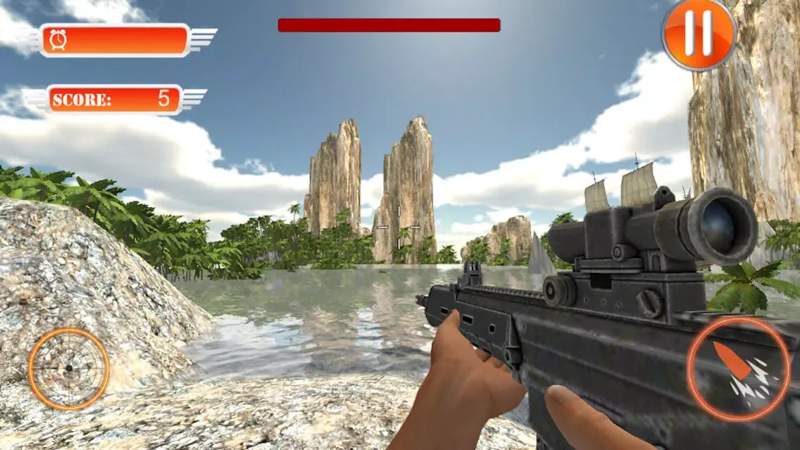 Tangkapan skrin Coast Guard Sniper Shooter