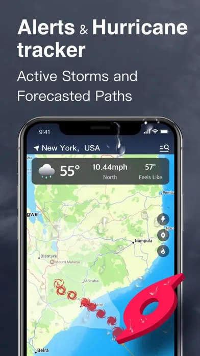 Weather Radar Maps-NOAA Alerts 스크린샷
