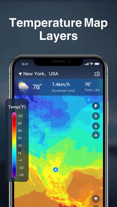Weather Radar Maps-NOAA Alerts 스크린샷