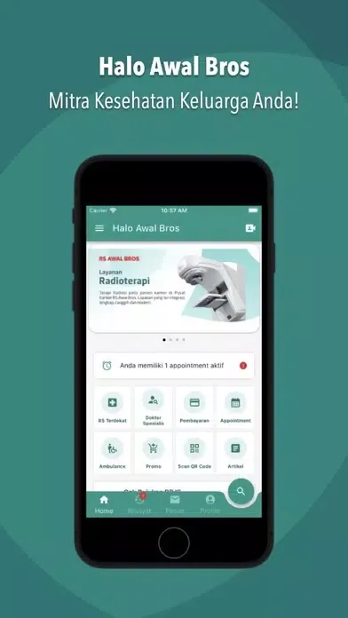 Ảnh chụp màn hình của Halo Awal Bros App