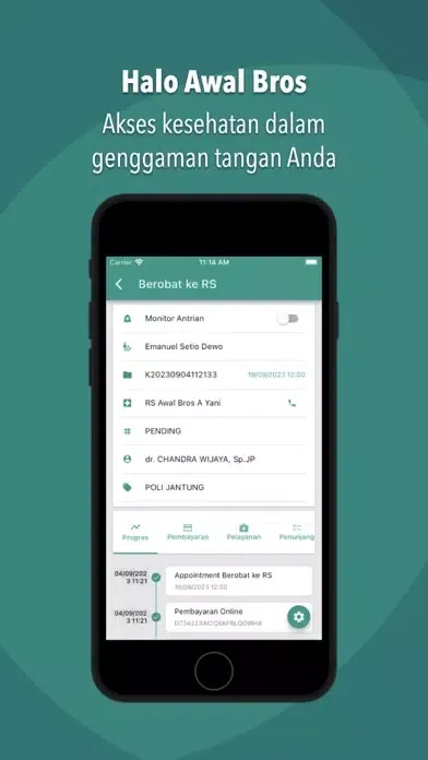 Ảnh chụp màn hình của Halo Awal Bros App