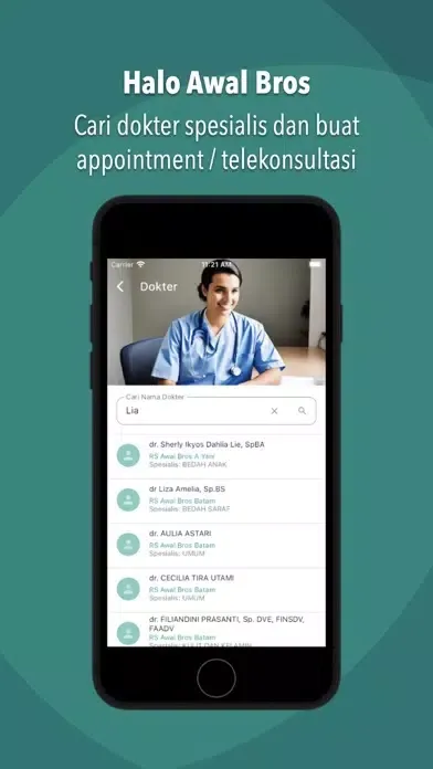 Ảnh chụp màn hình của Halo Awal Bros App