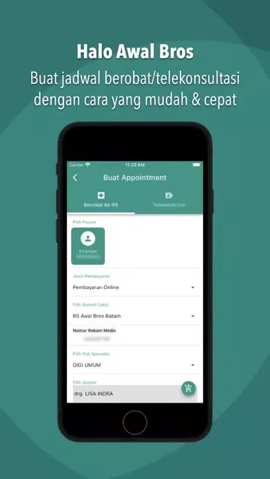 Ảnh chụp màn hình của Halo Awal Bros App