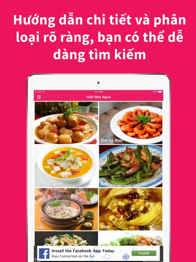 تصاویر 1002 Món Ngon iPad 