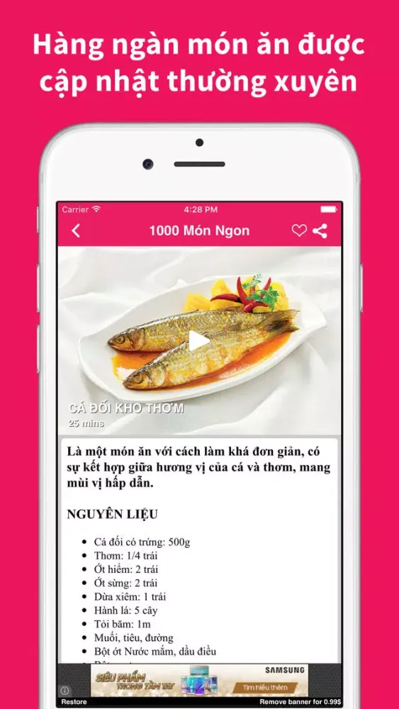 تصاویر 1002 Món Ngon