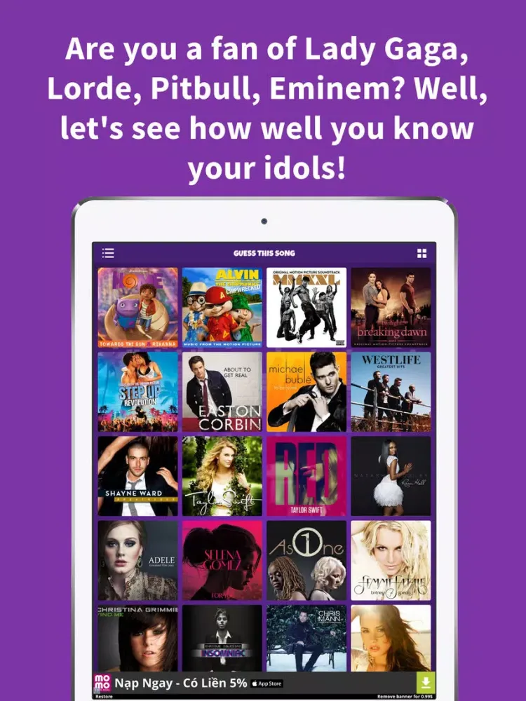 Guess This Song - All Star iPad  スクリーンショット