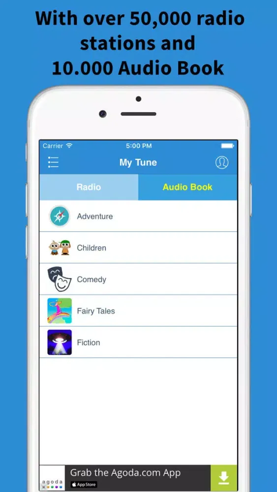 ภาพหน้าจอของ My Tune - Live Radio & Audio Book for FREE