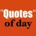 Quotes of day