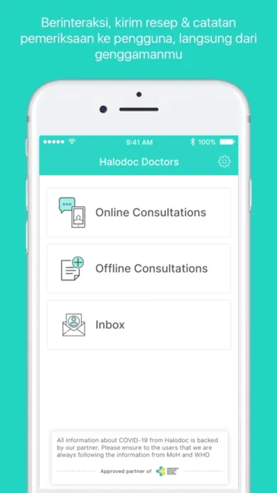Zrzuty ekranu Halodoc for Doctors