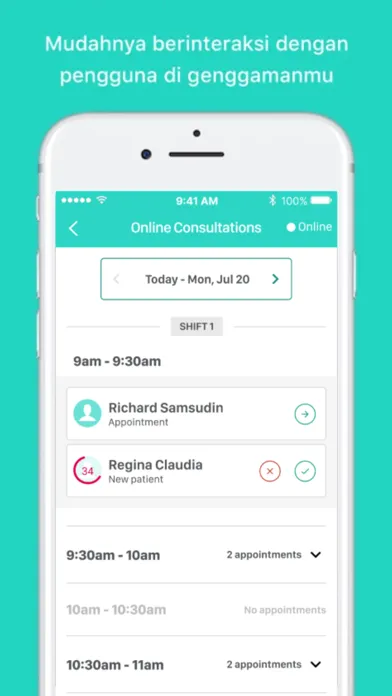 Zrzuty ekranu Halodoc for Doctors