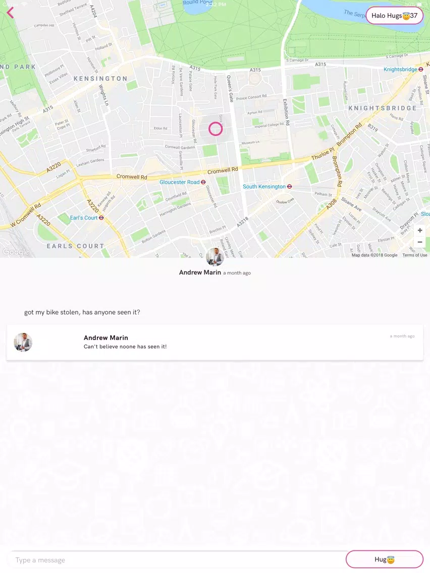 Tangkapan skrin Halo - Safe Neighbourhoods iPad 