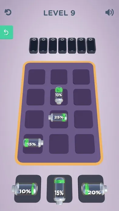 Battery Sort 스크린샷