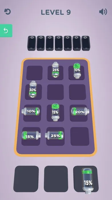 Battery Sort 스크린샷