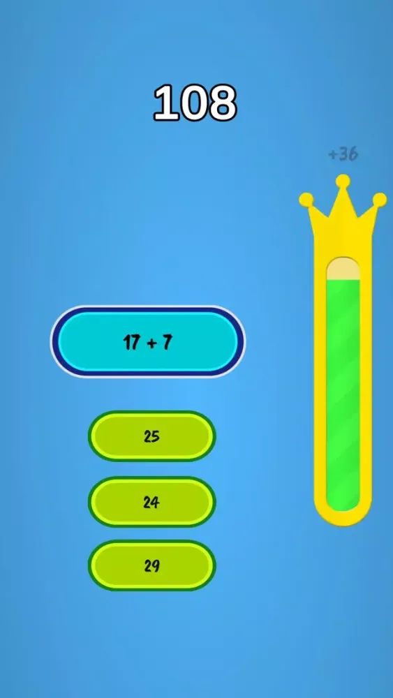 Captures d'écran de MathKing: Endless Game