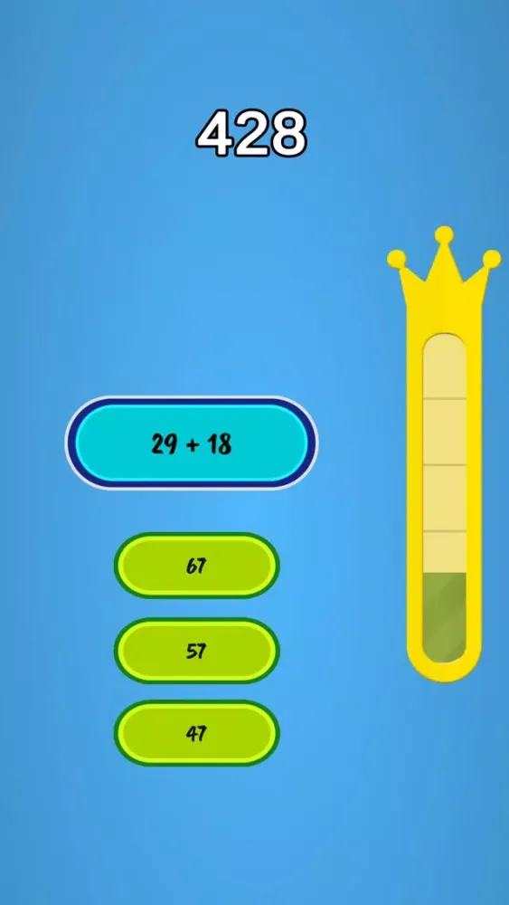 Captures d'écran de MathKing: Endless Game
