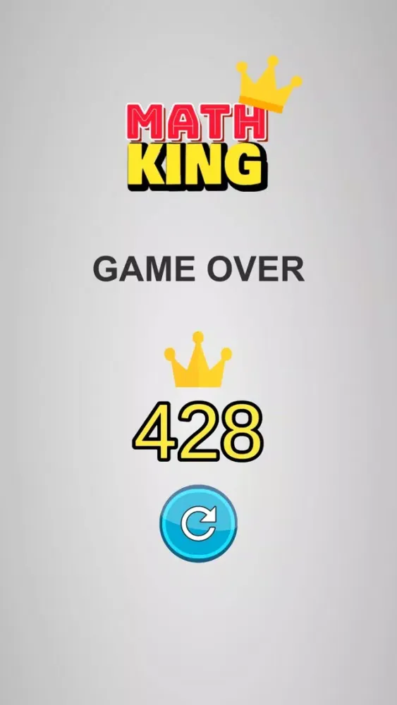 Captures d'écran de MathKing: Endless Game