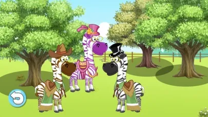 Bella's playtime with zebra سکرین شاٹس