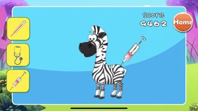 Bella's playtime with zebra سکرین شاٹس