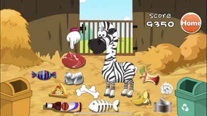 Bella's playtime with zebra سکرین شاٹس