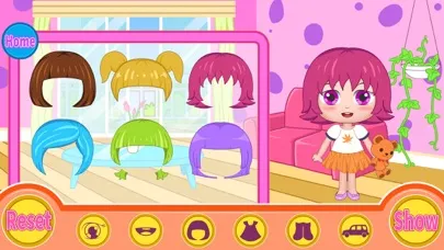 Bella's hair dress up salon Screenshots