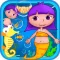 Anna's mermaid bubble pop adventure - free kids learning games