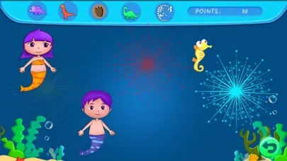 Anna's mermaid bubble pop adventure - free kids learning games Screenshots