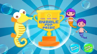 Anna's mermaid bubble pop adventure - free kids learning games Screenshots