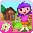 Anna's animals farm house - (Happy Box)free english learning toddler games Anna's animals farm house - (Happy Box)free english learning toddler games