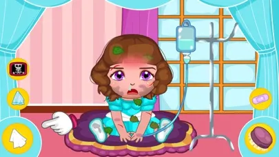 Screenshot di Bella's hospital care game