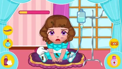Screenshot di Bella's hospital care game