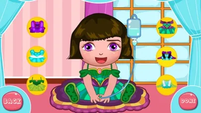 Screenshot di Bella's hospital care game
