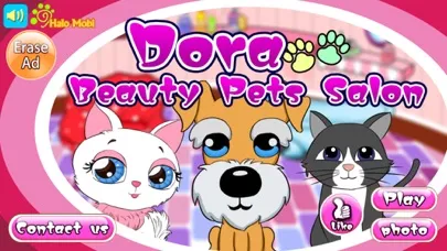 Dora beauty pets salon 스크린샷