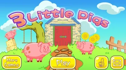 تصاویر 3 Little Pigs way sweet home - free logical thinking games