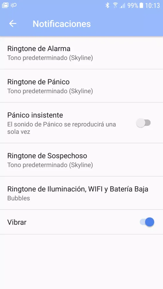 Capturas de pantalla de CommunityWebAlarm SmartControl