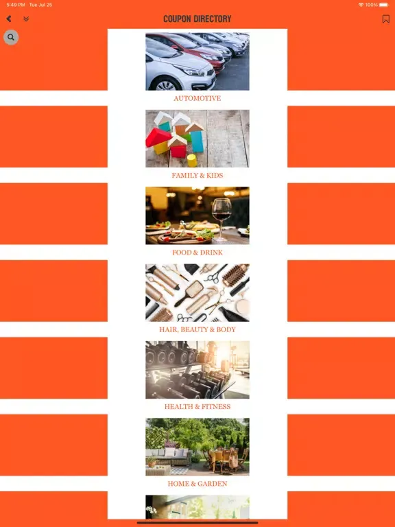 Halton DealHub iPad  Screenshots