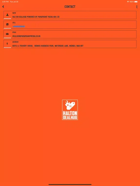 Halton DealHub iPad  Screenshots