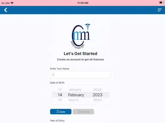 Muzaffarnagar Medical College iPad 스크린샷