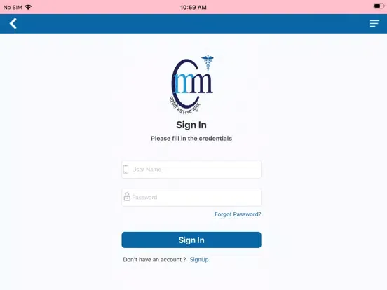 Muzaffarnagar Medical College iPad 스크린샷