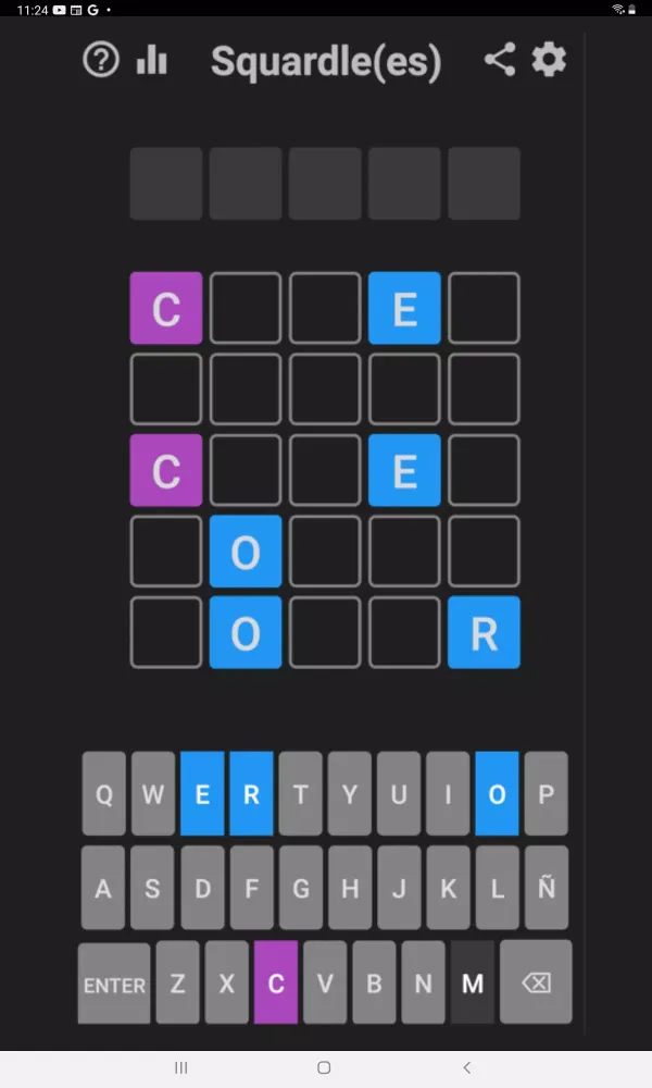 Скриншоты Squaredle