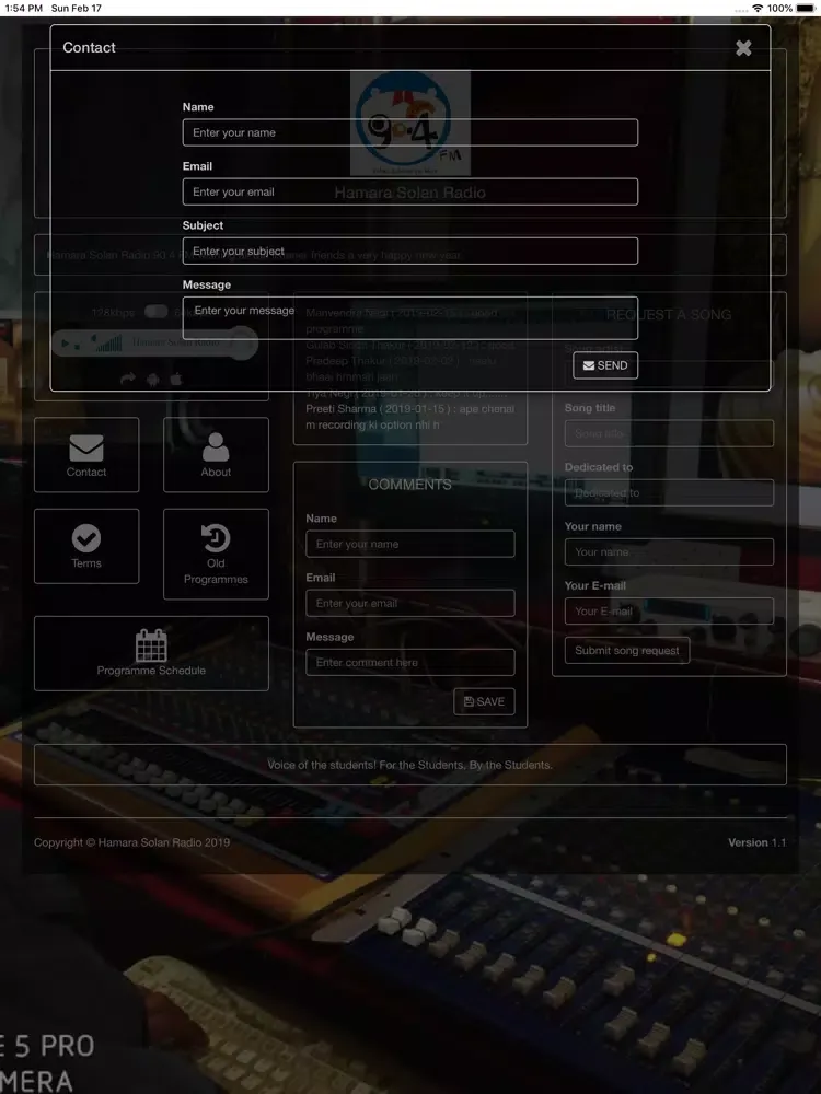 Hamara Solan Radio iPad  스크린샷