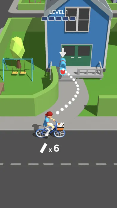 Ảnh chụp màn hình của Paper Boy 3D
