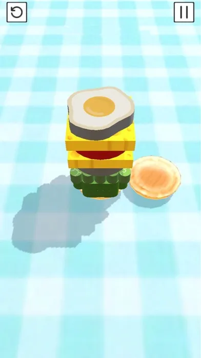 تصاویر HamBurger- Folding Puzzle Game