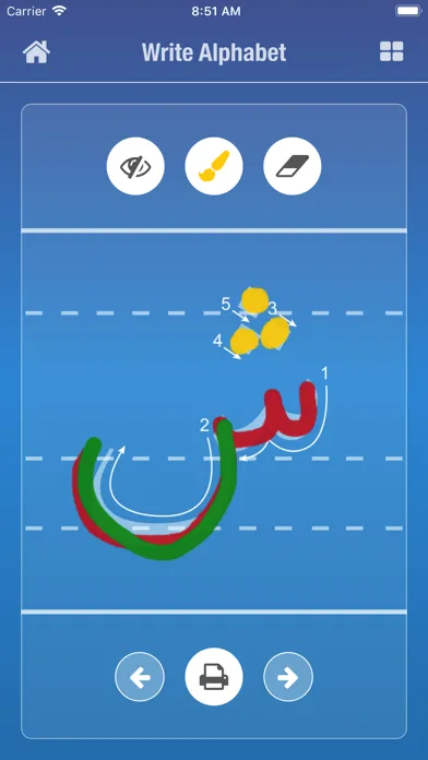 Скриншоты Arabic Alphabet