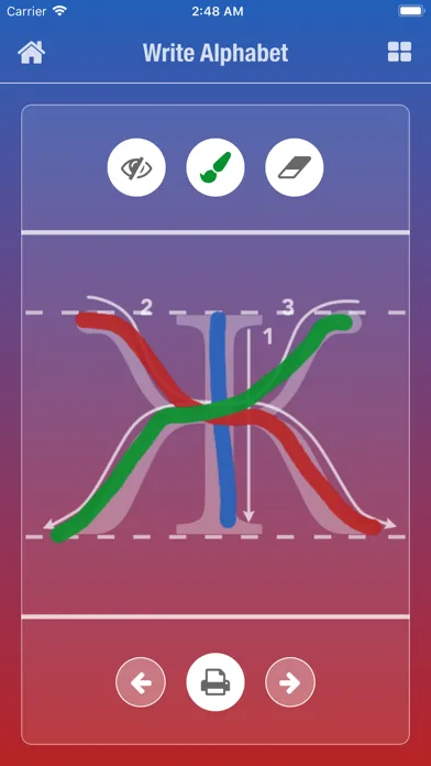 Tangkapan skrin Russian Alphabet