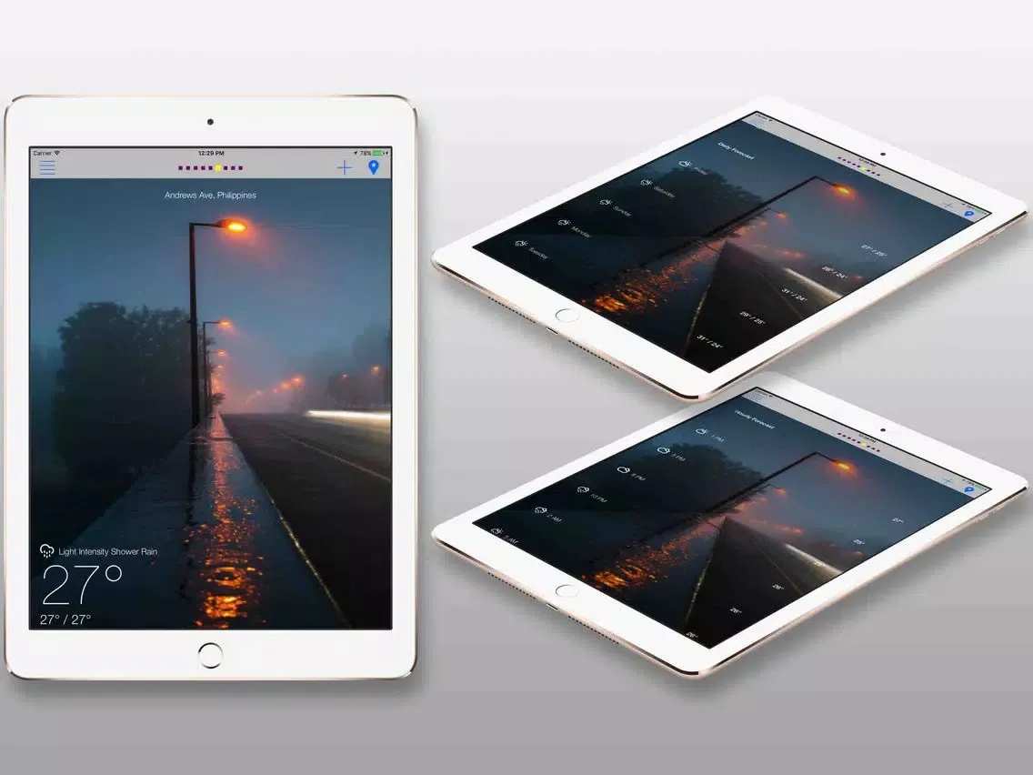 Capturas de pantalla de Weather Plus - Weather Updates iPad 